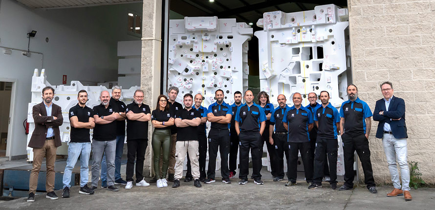 Equipo de trabajadores de Teccam